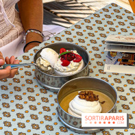 La terrasse estivale du Printemps Haussmann 2025 avec vue sur Paris et la Tour Eiffel  - image00006