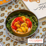 La terrasse estivale du Printemps Haussmann 2025 avec vue sur Paris et la Tour Eiffel  - image00042