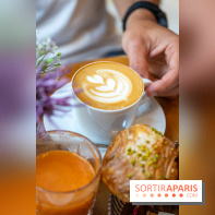 Le brunch de Pierre Hermé à Beaupassage  - capuccino