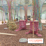 Ernesto Neto tisse une nouvelle installation monumentale gratuite au Grand Palais, nos photos