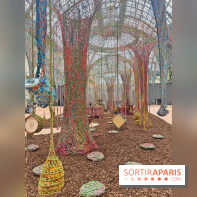 Ernesto Neto tisse une nouvelle installation monumentale gratuite au Grand Palais, nos photos