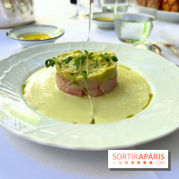 Patio terrasse La Réserve Paris - Ceviche de daurade