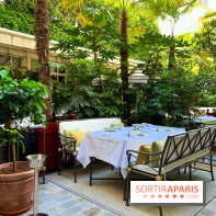 Patio terrasse La Réserve Paris - Terrasse