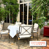 Patio terrasse La Réserve Paris - Terrasse