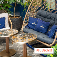 Maison Delano restaurant et terrasse cachée Paris 8e - terrasse