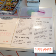 Le pop-up de glace Café Isaka à la Samaritaine avec salon de thé