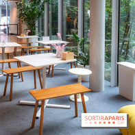 Le pop-up de glace Café Isaka à la Samaritaine avec salon de thé