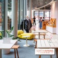 Le pop-up de glace Café Isaka à la Samaritaine avec salon de thé