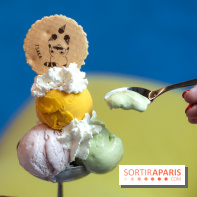 Le pop-up de glace Café Isaka à la Samaritaine avec salon de thé