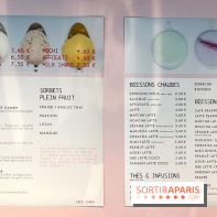 Le pop-up de glace Café Isaka à la Samaritaine avec salon de thé