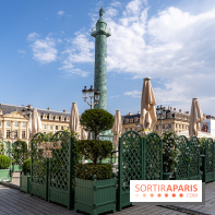 La terrasse d'été du Ritz, place Vendôme