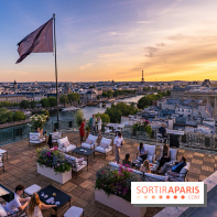 Céleste, le bar estival en rooftop du Cheval Blanc se dévoile