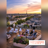 Céleste, le bar estival en rooftop du Cheval Blanc se dévoile