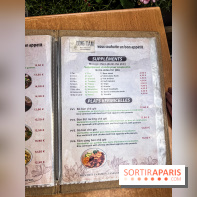 Dong Tam restaurant vietnamien Paris 13e -  carte - menu