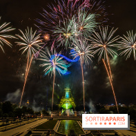 Le feu d’artifice du 14 juillet 2025 de Paris - les photos