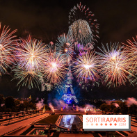 Le feu d’artifice du 14 juillet 2025 de Paris - les photos