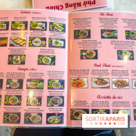 Pho Nang Chieu, restaurant vietnamien et thaï, les photos - menu - carte prix