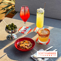 Bar Les Ombres : cocktails & tapas sur le rooftop du Musée du Quai Branly avec vue sur la tour Eiffel - IMG 8070