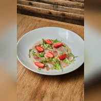 Gaston, restaurant de viande à Paris 17ème - Crudo de daurade royale 3