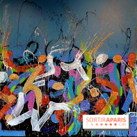 JonOne : nos photos de son exposition rétrospective sur Fluctuart à Paris 