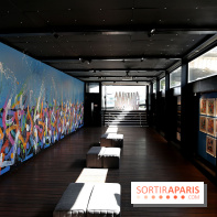 JonOne : nos photos de son exposition rétrospective sur Fluctuart à Paris