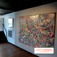 JonOne : nos photos de son exposition rétrospective sur Fluctuart à Paris