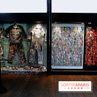 JonOne : nos photos de son exposition rétrospective sur Fluctuart à Paris