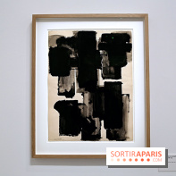 Pierre Soulages : nos photos de son exposition et de ses peintures sur papier à voir au Musée du Luxembourg 