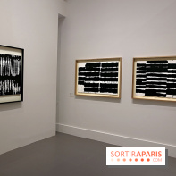 Pierre Soulages : nos photos de son exposition et de ses peintures sur papier à voir au Musée du Luxembourg