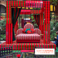 Plaza Athénée : une installation design XXL gratuite signée Uchronia exposée dans la cour du palace - 2
