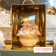Les bûches et créations de Noël et fêtes de Ladurée 2025