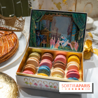 Les bûches et créations de Noël et fêtes de Ladurée 2025