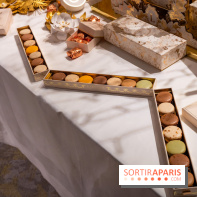 Les bûches et créations de Noël et fêtes de Ladurée 2025