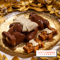 Les bûches et créations de Noël et fêtes de Ladurée 2025