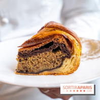 La Bûche et la galette des roi du George V par Michael Bartocetti et Guillaume Cabrol
