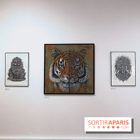 Ardif : nos photos de son exposition 'Felines Mechanimal'