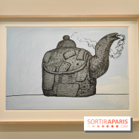 Exposition L'ironie de l'histoire : Philip Guston caricature les Etats-Unis au musée Picasso