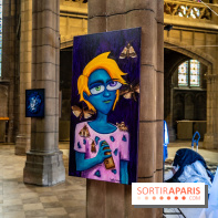 Exposition street-art et mode gratuit dans une chapelle à Paris : à la Croisée des Arts - photos - A7C08987