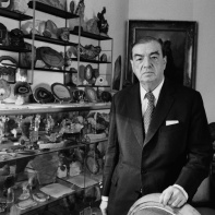 Rêveries de pierres : Poésie et minéraux de Roger Caillois  - Caillois Roger 1978 10 12 ©Sophie Bassuls