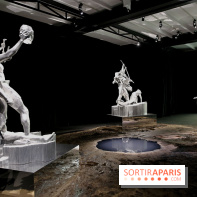 Daniel Buren et Miles Greenberg, nos photos de l'expo au Reiffers Art Inititiatives à Paris 