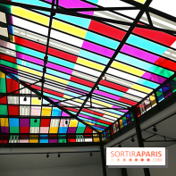 Daniel Buren et Miles Greenberg, nos photos de l'expo au Reiffers Art Inititiatives à Paris 