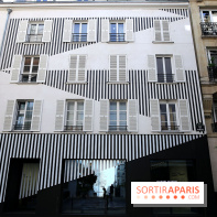 Daniel Buren et Miles Greenberg, nos photos de l'expo au Reiffers Art Inititiatives à Paris 