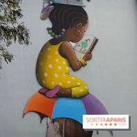 Seth, les photos de son œuvre murale à Belleville 