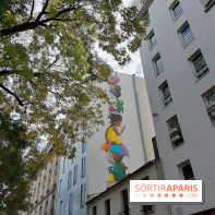 Seth, les photos de son œuvre murale à Belleville