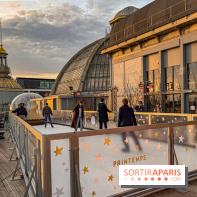 Noël 2025 au Printemps Haussmann : une patinoire gratuite au sommet du grand magasin