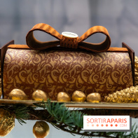 Bûche de Noël Lenôtre 2025 : Le train des Merveilles et les créations de fête - photos