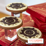 Bûche de Noël Opéra Garnier de la Maison du Chocolat 2025 - photos - A7C07790