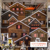 Les vitrines de Noël 2025 du Bon Marché : le grand magasin se métamorphose en (Bon) Marché de Noël