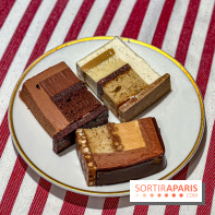 Bûches de Noël 2025 de La Grande Epicerie de Paris : trois gâteaux dans l'esprit des marchés de Noël