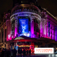 Inauguration des vitrines de Noël du BHV Marais à Paris 2025 avec Vincent Niclo et Vitaa - photos - A7C01322
